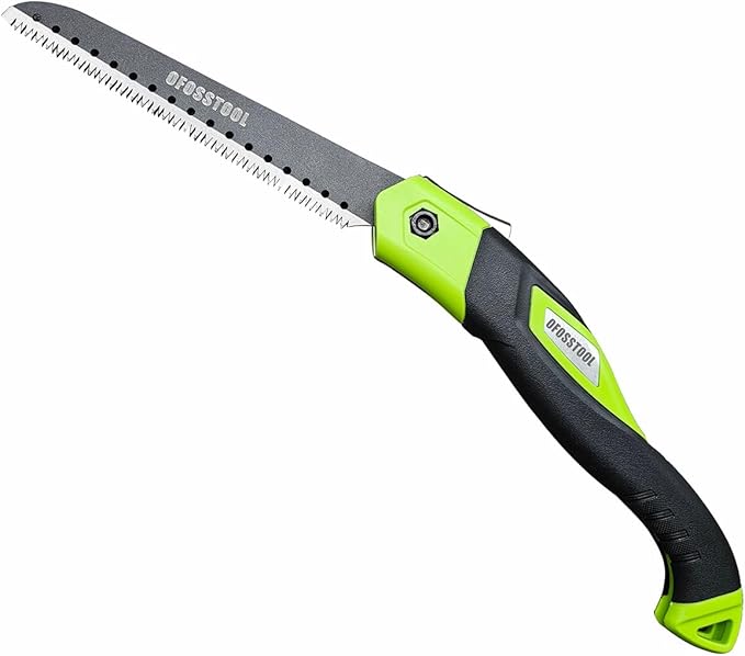 Branches Cut Hand Saw, 8” Folding Bushcraft Saw,Pruning Saw with SK5 High Carbon Steel Blade Silky Pocketboy Saw for Tree Trimming,Wood Cutting, Camping Tool, Backpacking Saw, Landscaping Tool