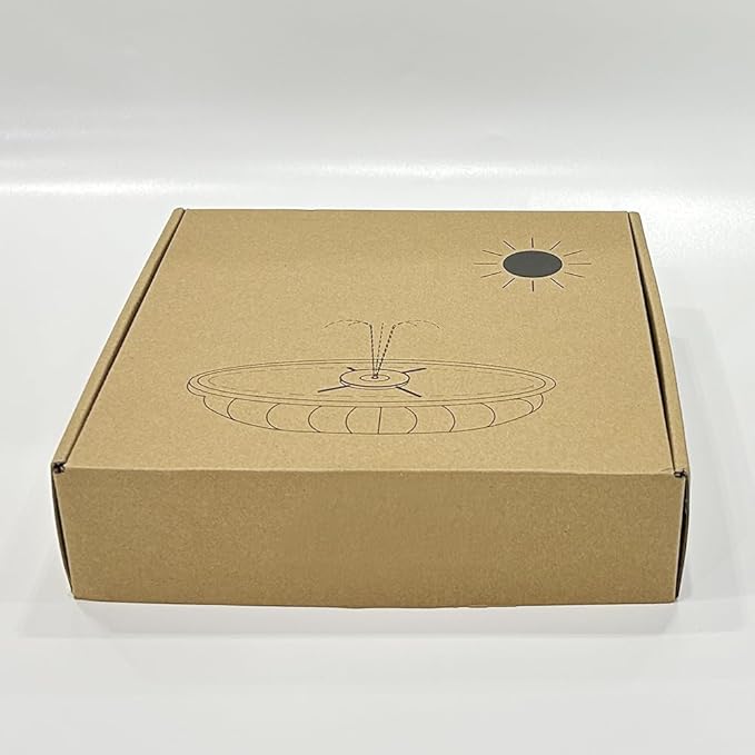 SZMP Solar Fountain Upgraded, 4W Bird Bath Fountain Pump with 7 Colors Lights, 7 Nozzle & 4 Fixer, 4000 Battery, Solar Water Fountain for Garden, Pool, Pond, Fish Tank