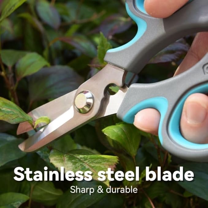 CYRUS Garden Shears Pruner Secateurs Pruning Scissors Flower Sharp Gardening hand tools Florist Bonsai Cutters Rose Snips