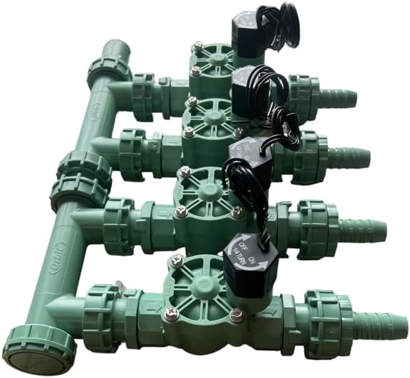 Orbit 4-Valve Preassembled Manifold, Poly Pipe (4-Valve Preassembled Manifold)