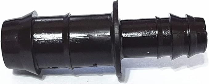 NETAFITM Drip Irrigation Barbed Fittings,3/8" 12MM Drip Tubing Coupler Elbow Tee Reducer (Reducer 17mm(1/2") X 12mm(3/8"), 5 Count)