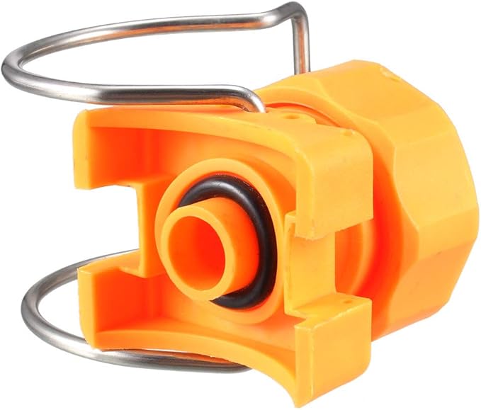 uxcell Spray Nozzle, 1-1/2" Adjustable Ball Flat Fan Full Cone Clamp Clip Nozzle Watering Irrigation