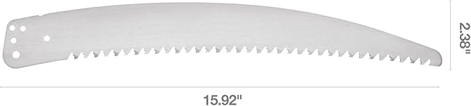 Fiskars 7ft-14ft Power-Lever Extendable Pole Saw and Tree Pruner, Lawn and Garden Tools, Black/Orange