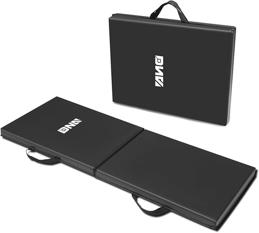 DNA MOTORING Foldable Soft Kneeling Pad Mat Extra Thick Foam Knee Pad Mat Water Resistant 43 X 17.7 X 1.6 in for Auto Maintenance, Gardening, Baby Bath, Yoga, w/Handles, TOOLS-00501