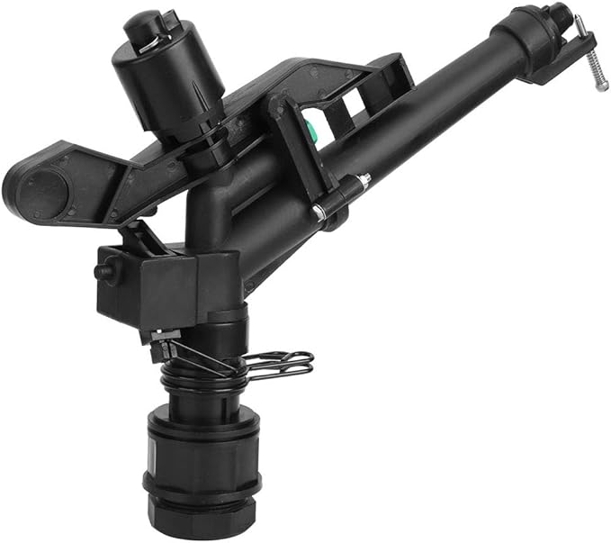 CHICIRIS Lawn Sprinkler - 1.5in to 1in DN25 Female Thread Adjustable 360 Degree Rotating Rocking Arm Sprinkler Farm Irrigation