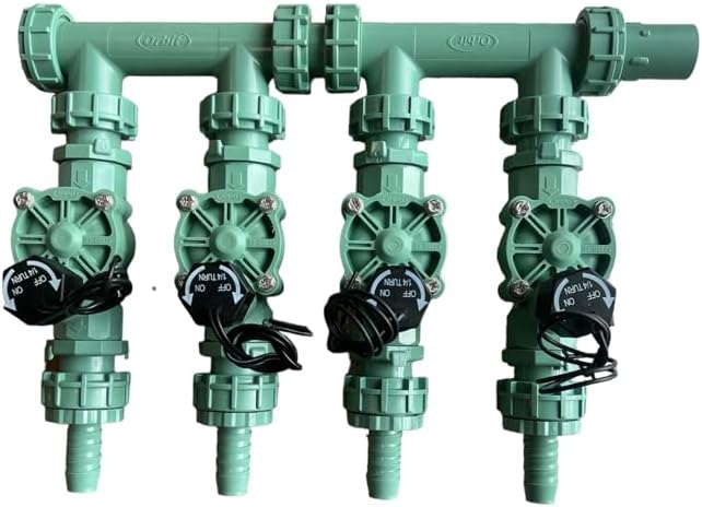Orbit 4-Valve Preassembled Manifold, Poly Pipe (4-Valve Preassembled Manifold)