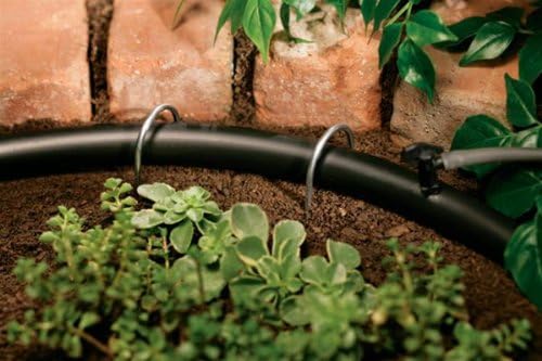 Orbit 10pk Drip Irrigation Tubing Stakes - 1/4" Tube, Water Drip Line - 65731