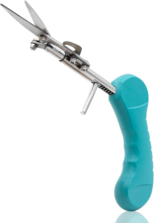 Pointed Stainless Steel Gardening Shears, Hand Pruners, Garden Clippers Handheld, Floristry Scissors, Picking Pepper Wolfberry Fruit (Blue)