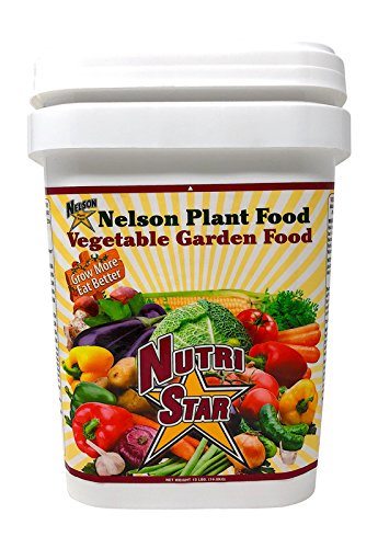 Nelson - All Vegetable Garden Plant Food, Granular Fertilizer, Multi-Purpose High Calcium Phosphorus Micronutrients in Ground, Gardens, Containers, & Greenhouses, NutriStar 12-14-11 (15 lb.)
