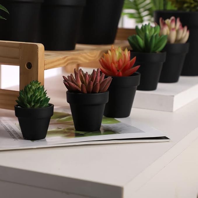Yishang 2 inch Black Small Terracotta Pots with Drainage Holes,Mini Clay Ceramic Pottery Planter,Cactus Flower Nursery Terra Cotta Pots, for Indoor/Outdoor Succulent Plants, Crafts(80 Pack)