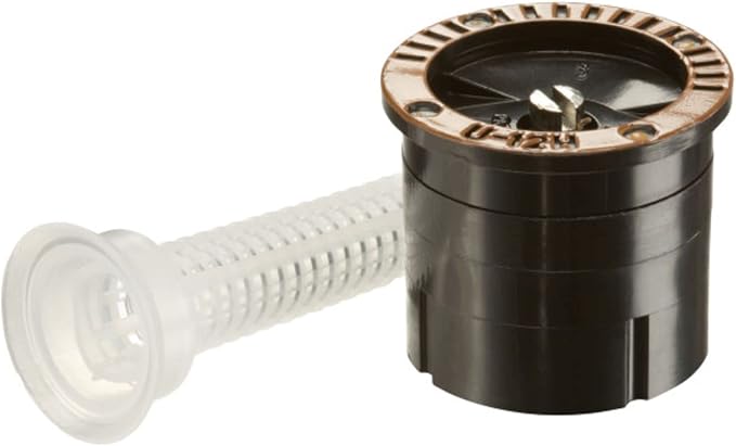 Rain Bird PTC1 Spray Head Pull-Up Tool for Pop-Up Sprinklers & 12DSH Dual Spray Nozzle, 180° Half Circle Pattern, 9' - 12' Spray Distance