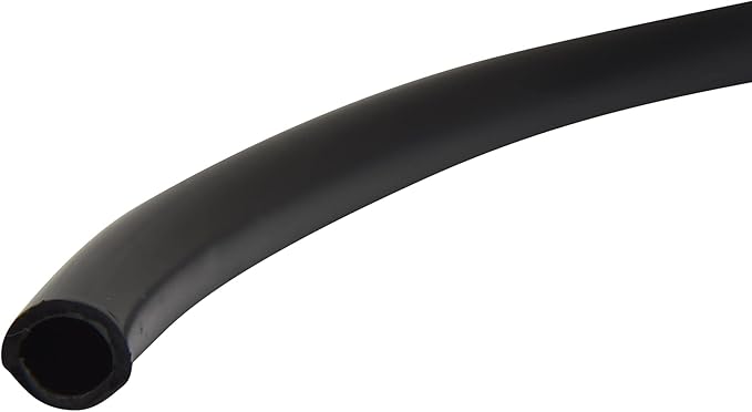 Raindrip 016005P 1/4-Inch Drip Irrigation Supply Tubing, 50-Foot, for Irrigation Drippers, Drip Emitters, and Drip Systems, Black Polyethylene (Pack of 4)