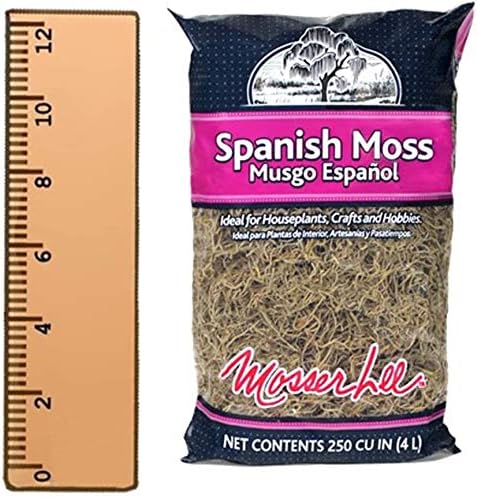 Mosser Lee ML0560 Spanish Moss, 250 Cubic Inches (3)