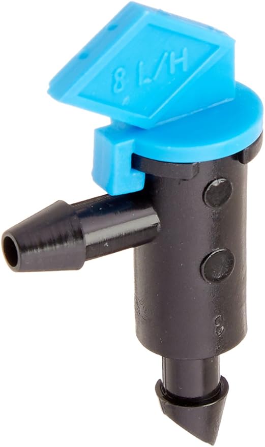 Orbit 65200 1/4" Barb 2 GPH Drip Irrigation Flag Dripper/Emitter, 10 Pack