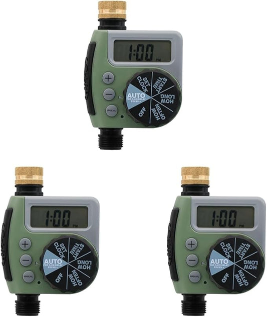 Orbit 62056 One Outlet Single-Dial Hose Faucet Timer (Pack of 3)