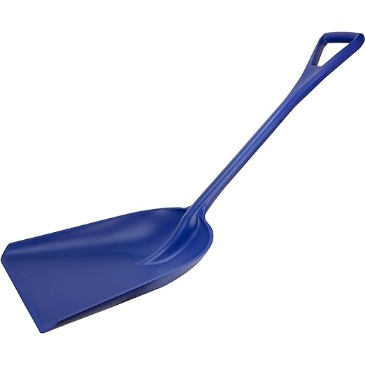 SPARTA 41077EC14 Plastic Sanitary Shovel, Food Safe Plastic Shovel For Commerical Kitchens, 14 Inches, Blue, (Pack of 3)