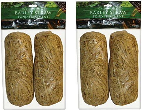 Summit 130 Clear-Water Barley Straw Bales, 2 Packs of 2-4 Total