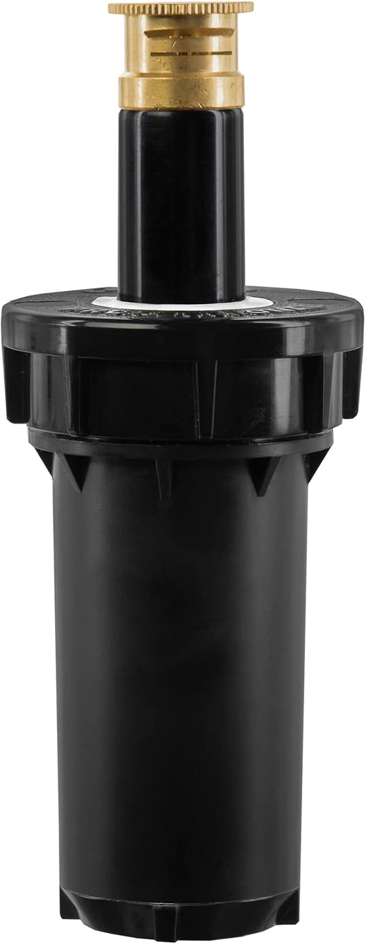 Orbit 54524 Professional Pop-Up Spray Head Sprinkler with Brass Nozzle, 2" Quarter Spray