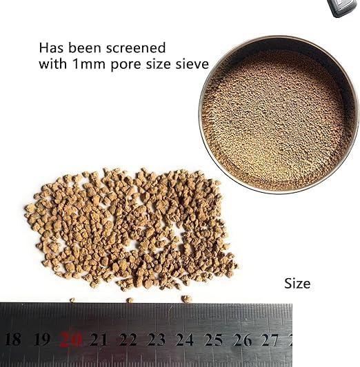 6 lb Extra Small Grain Japanese Super Hard Akadama Bonsai Soil (1-3mm), Indoor/Outdoor Plant Soil Mixture, Drainage and Breathable, Promote Rooting