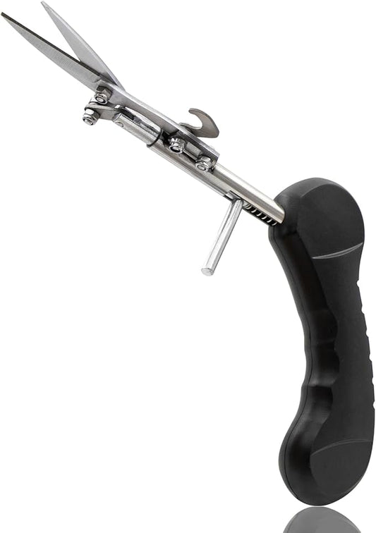 Pointed Stainless Steel Gardening Shears, Hand Pruners, Garden Clippers Handheld, Floristry Scissors, Picking Pepper Wolfberry Fruit (Black)