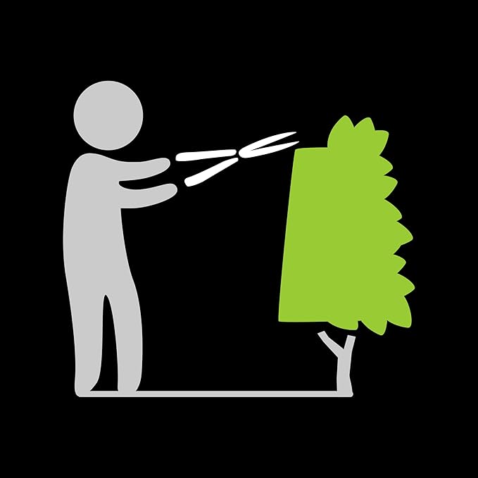 Fiskars Power-Lever Hedge Shears - 25"-33" Extendable Handle - Plant Cutting Scissors - Yard and Garden Tools - Orange/Black