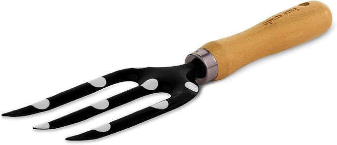 Kate Spade New York 2 Piece Gardening Hand Tools, Cute Garden Tool Set Includes Hand Rake and Trowel, Picture Dot