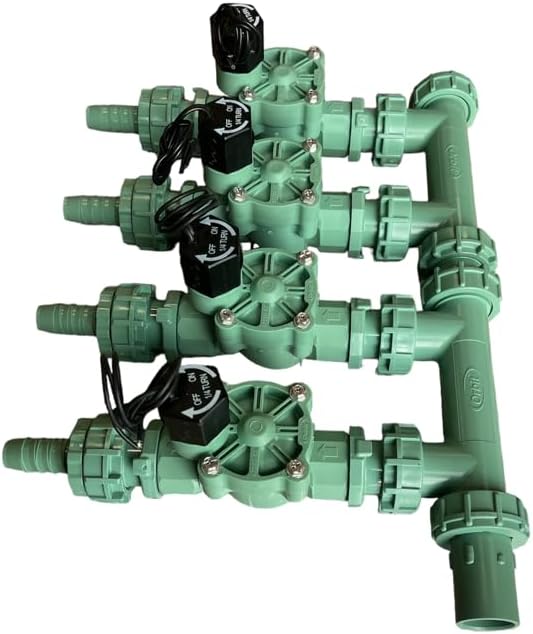Orbit 4-Valve Preassembled Manifold, Poly Pipe (4-Valve Preassembled Manifold)
