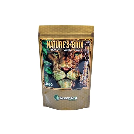 GreenGro Nature’s Brix 0-0-2, Premium Plant Microbe Food for All Gardening Methods, Increases Brix Levels and Resin Production (2 lb)