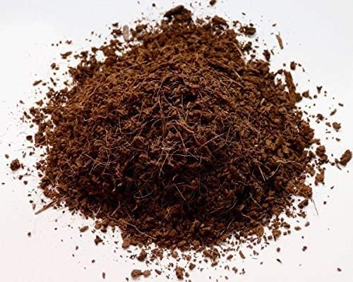 Loose Coconut Coir Mix (4 Quarts), Coconut Coir for Gardening, and Reptile Substrate, All Natural, pH Balanced Double Washed Coco Peat