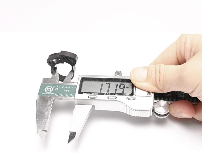 100pieces Internal Diameter 1/2 inch Plastic hose Clamp for Drip Irrigation Tubing