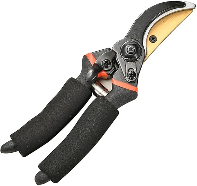 Premium Garden Shears,Ratchet Pruning Shears,8.2" Professional Ratchet Pruning Shears,Reinforced Design Handle,Garden Tool,for Weak Hands and Gardening Gift for Any Occasion