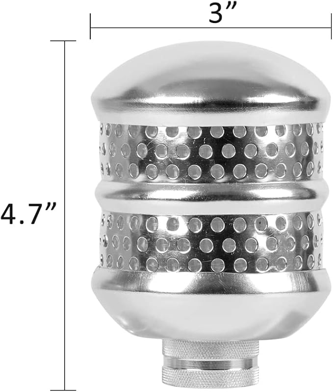 STYDDI Gentle Flow Metal Bubbler Sprinkler Head, Aluminum Alloy Garden Hose Bubbler for Delicate Watering, Gentle and Soften, Great for Newly Planted Shrubs, Trees and Flowerbeds, 2 Pack