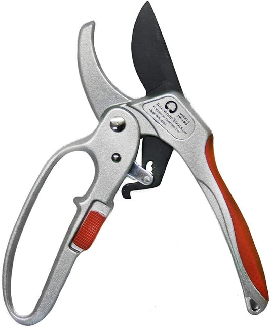 Ratchet Pruning Shears, Cuts up to 1", for Weak Hands, Gardening Gift, H107