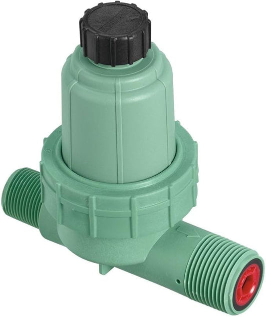 Orbit 3 Pack 2-in-1 Drip Irrigation Filter and 30 PSI Pressure Regulator - Micro-Irrigation Valve - Water Flow Reducer