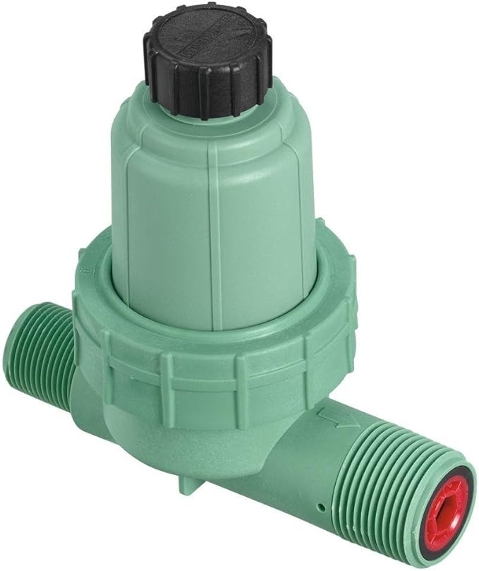 Orbit 2 Pack 2-in-1 Drip Irrigation Filter and 30 PSI Pressure Regulator - Micro-Irrigation Valve - Water Flow Reducer