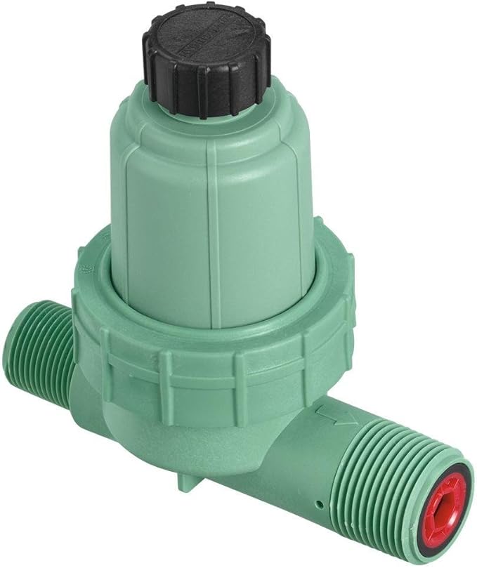 Orbit 5 Pack 2-in-1 Drip Irrigation Filter and 30 PSI Pressure Regulator - Micro-Irrigation Valve - Water Flow Reducer