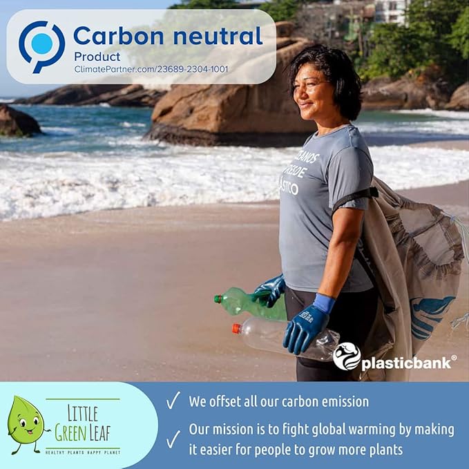 LGL Plant Watering Globes - 1 Piece. Decorative Self Watering Planter Inserts Made From Hand-Blown Durable Glass. Keep your Outdoors and Indoor Plants Healthy. Ideal Plant Lover Gift (1pk Small)