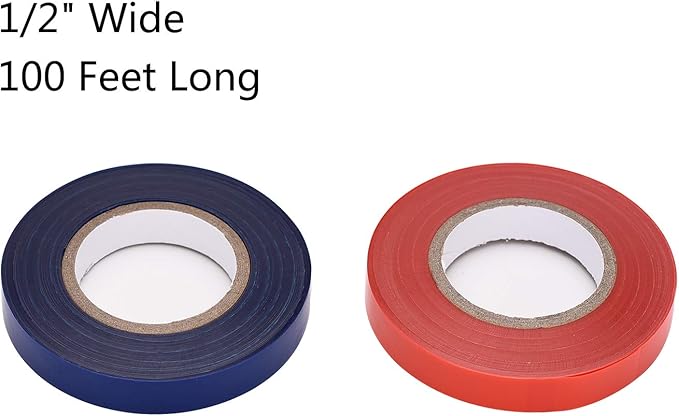 FUNTECK 20 Pcs Red Plant Ribbon for Plant Tying Machine, 100 Feet Long x 1/2 Inch Wide