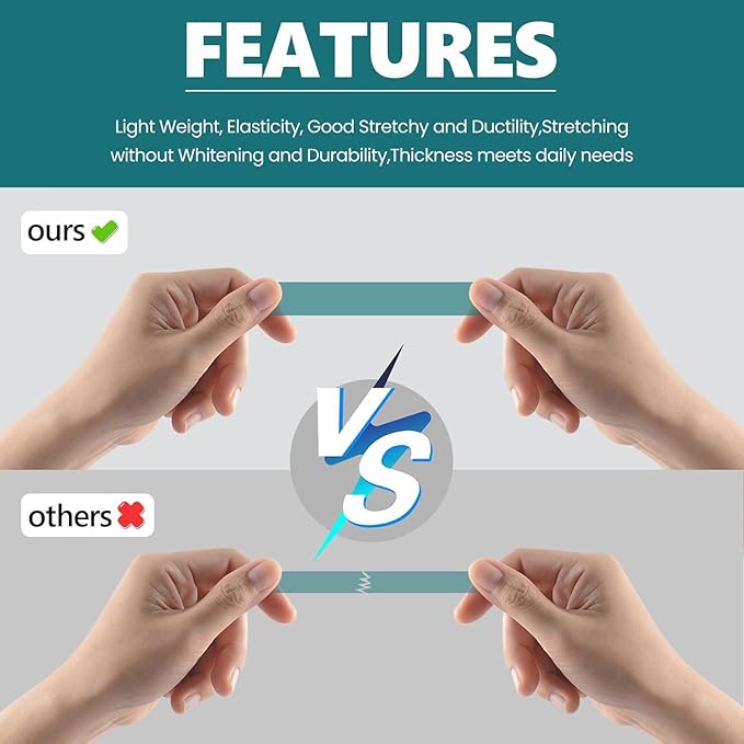 Stretch Tie Tape Roll, 1/2" 150ft Garden Tie Tape, Thick Sturdy Plant Ribbon Garden Green Vinyl Stake Gardening Tools for Indoor Outdoor Patio Plant Use