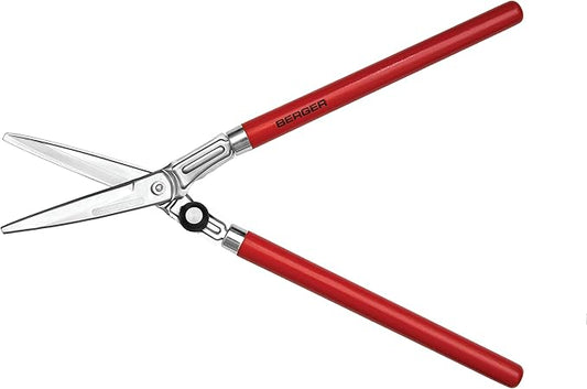 BERGER Boxwood Shears, Self-Sharpening Blade and Beech Wood Handles