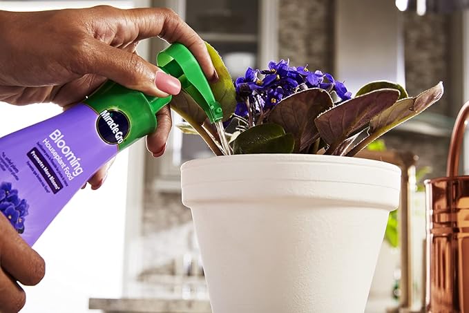 Miracle-Gro Blooming Houseplant Food, Plant Fertilizer, 8 oz. (6-Pack)