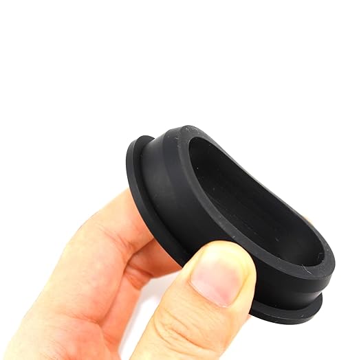 1/2 Inch Drill Hole, 5/16 Inch ID Silicone Rubber Grommets for Wiring, Automotive Firewall Hole Plug Top Hat Grommets for 5/16 Inch OD Vinyl Tubing in Hydroponic Irrigation Systems, 20 Pack
