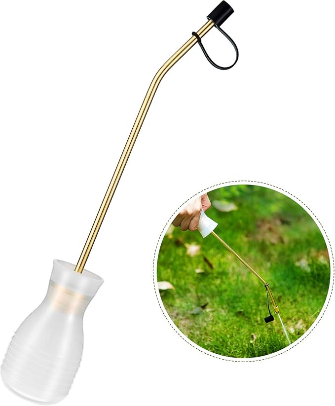 Boao Garden Sprayer Applicator Bulb with Long Copper Tube for Organic Gardening Agricultural Supplies and Control Accessories(Simple Style,1 Piece)