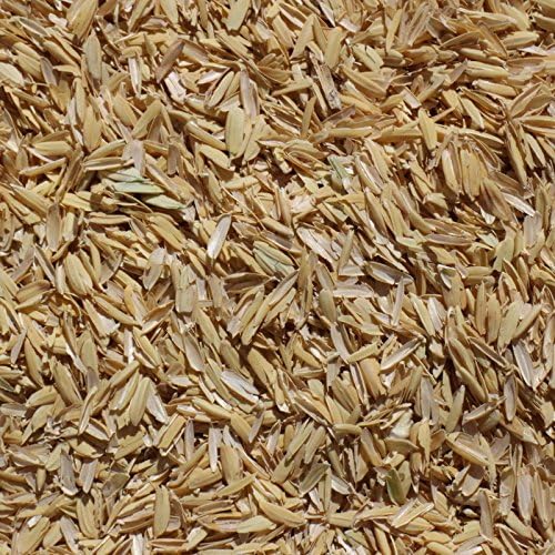 Rice Hulls - Organic Use – 1.5lb Bag - House Plants – Gardening - Chicken Bedding Nesting