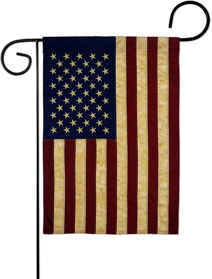 Marine Corps Garden Flag - Pack Armed Forces USMC Semper Fi United State American Military Veteran Retire Official USA Vintage Applique - House Banner Small Yard Gift Double-Sided 13 X 18.5