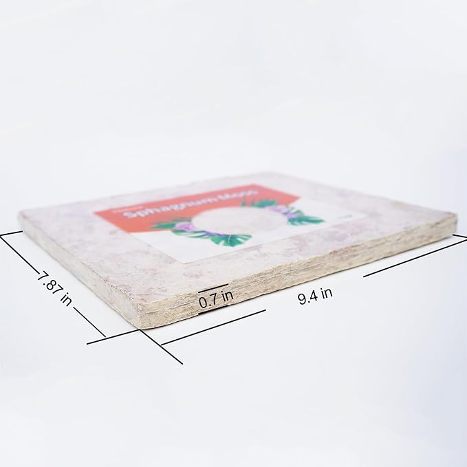 11 oz Sphagnum Moss for Plants, Carefully Selected Clean Sphagnum Mos for Rooting Plants