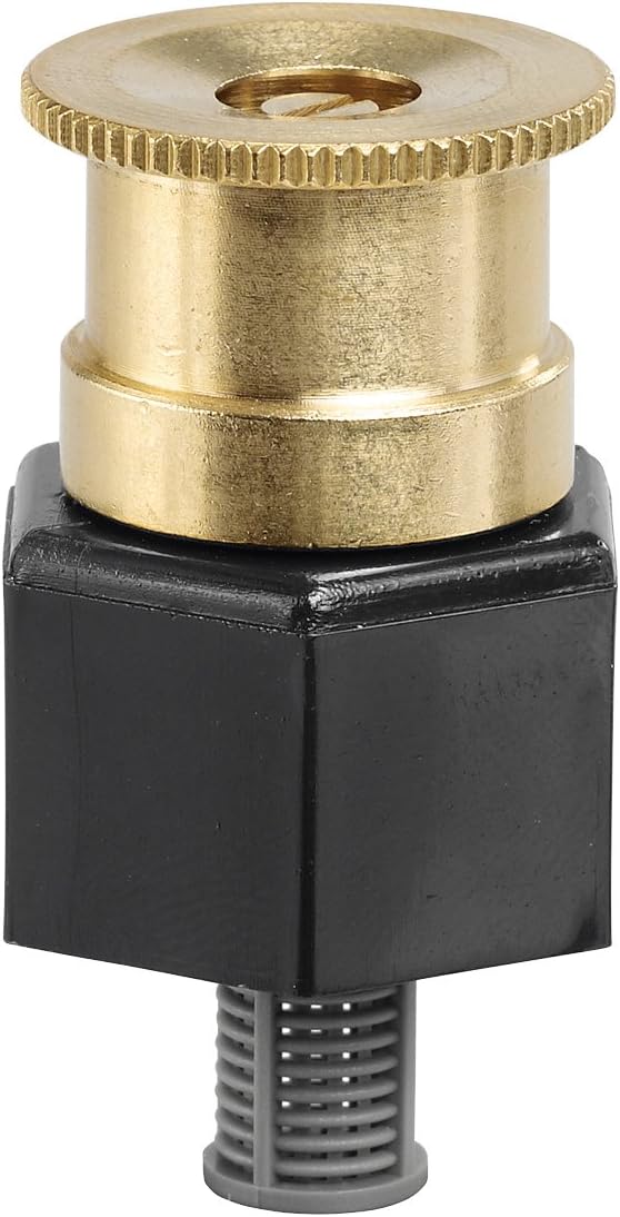 Orbit 54051 Shrub Head Sprinkler Adapter with Brass Full Pattern Spray Nozzle