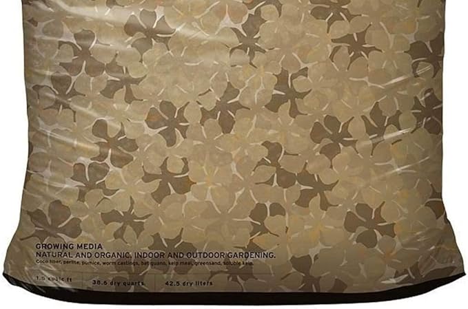 Roots Organics ROS Soilless Hydroponic Gardening Coco Fiber Media Mix Premium Growing Mix for Plants, 1.5 cu ft