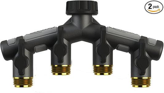 Orbit 58970 4-Way Manifld and Shut-Offs 2-Pack