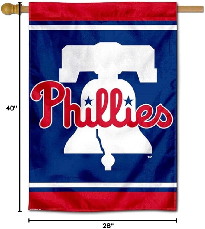 WinCraft Philadelphia New Bell Double Sided House Flag